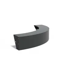 Aluminium met zitrand 200x200x40cm