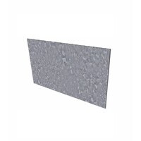 Verzinkt staal recht 230x0,2x15cm