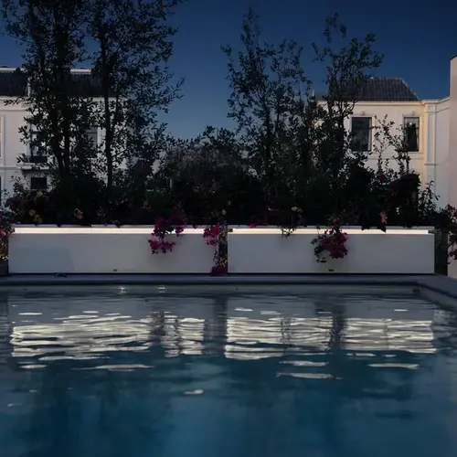 In-Lite Ready opzetrand - Aluminium - 100x100x9,1cm