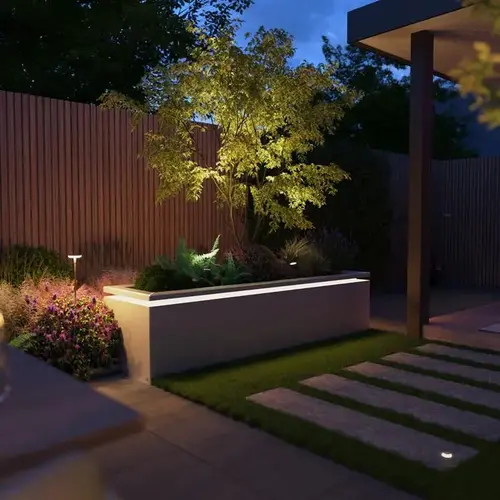 In-Lite Ready opzetrand - Aluminium - 100x100x9,1cm