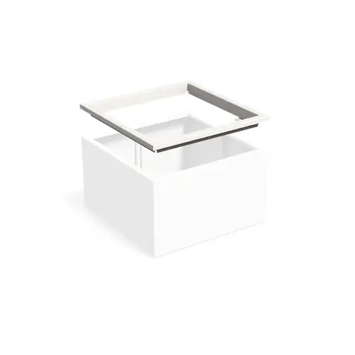 In-Lite Ready opzetrand - Aluminium - 100x100x9,1cm