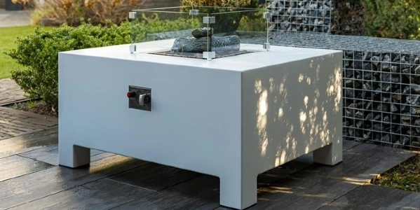 Aluminium vuurtafel