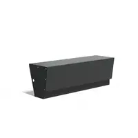 Aluminium met zitrand 150x45x50cm - Revert