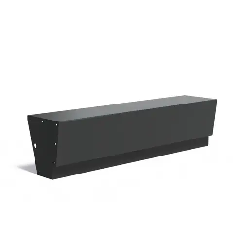 Aluminium met zitrand 200x45x50cm - Revert Aluminium met zitrand 200x45x50cm - Revert
