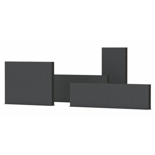 Polyester tuinmuur 200x15x100cm - RAL7021 - Demo
