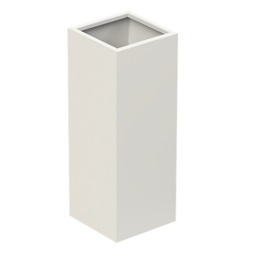 Aluminium plantenbak 37x37x80cm - Met bodem (OP=OP) Aluminium plantenbak 37x37x80cm - Met bodem (OP=OP)