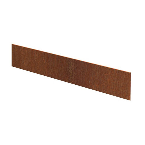 Cortenstaal recht 230x0,2x10cm Cortenstaal recht 230x0,2x10cm