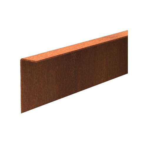 Cortenstaal gezet 230x0,2x20cm Cortenstaal gezet 230x0,2x20cm