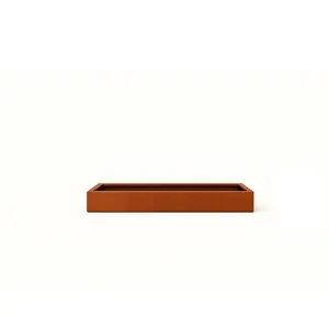 HTDesign (Eigen merk) Cortenstaal plantenbak 150x80x20cm - Zonder bodem