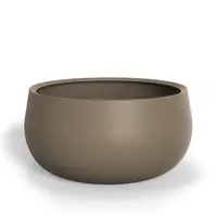 Polyester plantenbak "Lora" Ø120x60cm - Met bodem