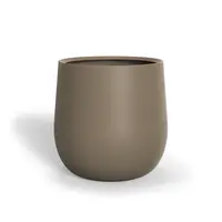 Polyester plantenbak "Lora" Ø80x80cm - Met bodem