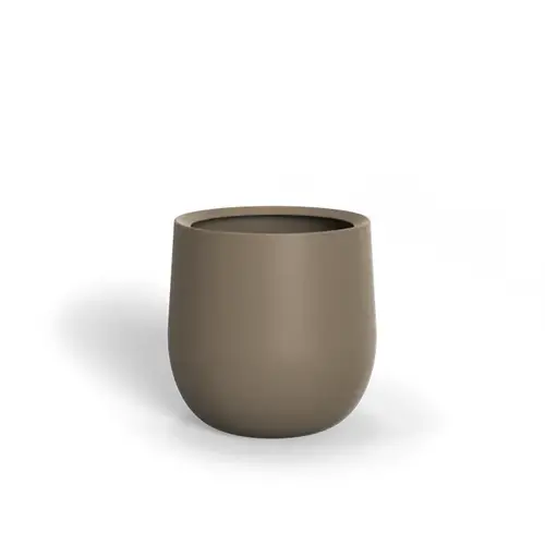 Polyester plantenbak "Lora" Ø60x60cm - Met bodem Polyester plantenbak "Lora" Ø60x60cm - Met bodem
