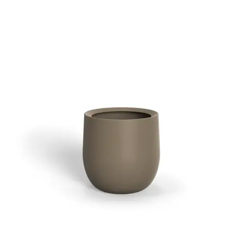 Polyester plantenbak "Lora" Ø50x50cm - Met bodem Polyester plantenbak "Lora" Ø50x50cm - Met bodem