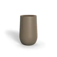 Polyester plantenbak "Lora" Ø50x80cm - Met bodem