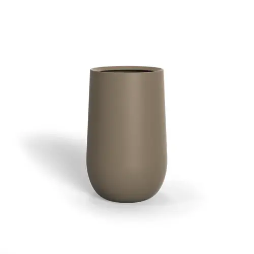Polyester plantenbak "Lora" Ø50x80cm - Met bodem Polyester plantenbak "Lora" Ø50x80cm - Met bodem