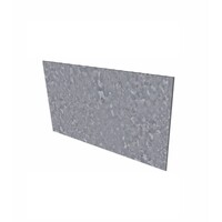 Verzinkt staal recht 150x0,3x20cm