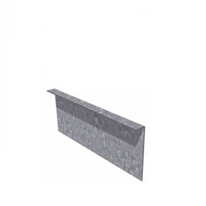 Verzinkt staal gezet 150x0,2x39cm