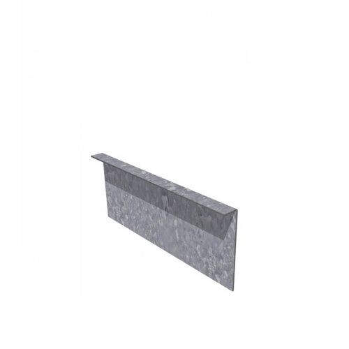 Verzinkt staal gezet 150x0,3x39cm Verzinkt staal gezet 150x0,3x39cm