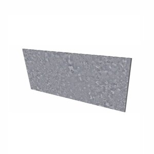 Verzinkt staal recht 150x0,2x7cm