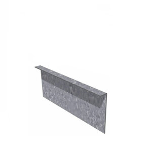 Verzinkt staal gezet 150x0,3x20cm