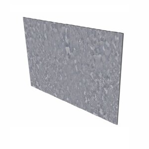 Verzinkt staal recht 150x0,3x29cm