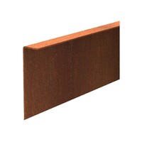 Cortenstaal gezet 150x0,2x29cm