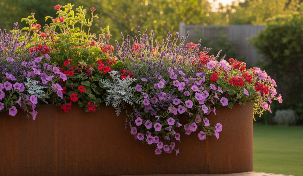 Blog - Welke planten in een cortenstaal plantenbak? - HetTuinstel.nl