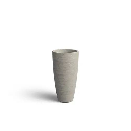 Polymeerbeton "Stonecore" plantenbak -  Ø40x80cm