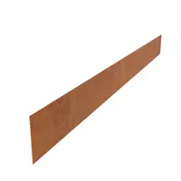 Cortenstaal recht 230x0,2x20cm