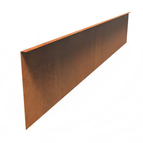 Cortenstaal gezet 230x0,2x39cm