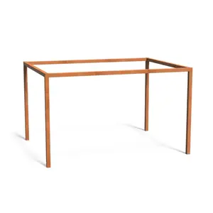 Cortenstaal pergola 420x320x250cm