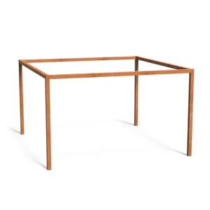 Cortenstaal pergola 420x420x250cm