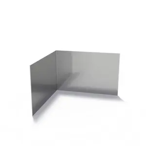 Verzinkt staal recht hoek 30x0,2x20cm