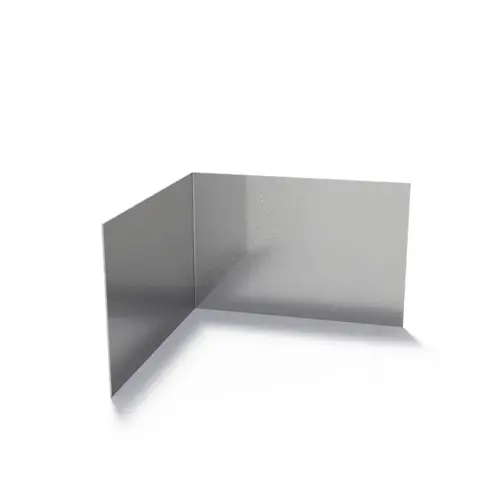 Verzinkt staal recht 90° hoek 30x30x0,2x20cm
