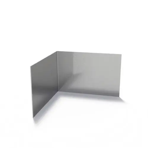 Verzinkt staal recht 90° hoek 30x30x0,3x20cm