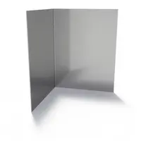 Verzinkt staal recht hoek 30x0,3x39cm