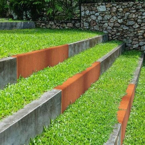 BetonTop Cortenstaal u-profiel 150x6,4x20cm - maatwerk