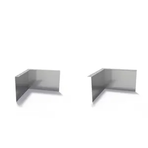 Verzinkt staal gezet hoek 30x0,2x20cm