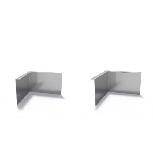 Verzinkt staal gezet hoek 30x0,2x20cm