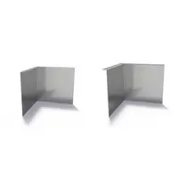 Verzinkt staal gezet hoek 30x0,2x29cm