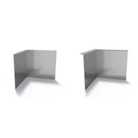 Verzinkt staal gezet hoek 30x0,3x29cm