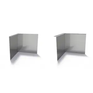 Verzinkt staal gezet hoek 30x0,3x29cm