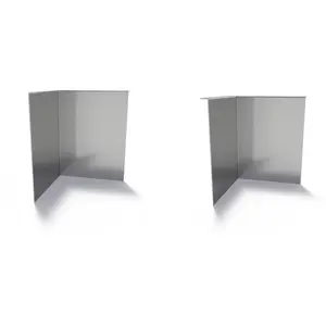 Verzinkt staal gezet hoek 30x0,3x39cm