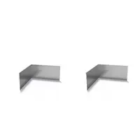 Verzinkt staal geplet hoek 30x0,2x15cm