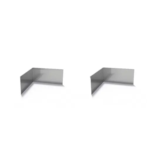 Verzinkt staal geplet hoek 30x0,2x15cm