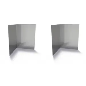 Verzinkt staal geplet hoek 30x0,3x39cm