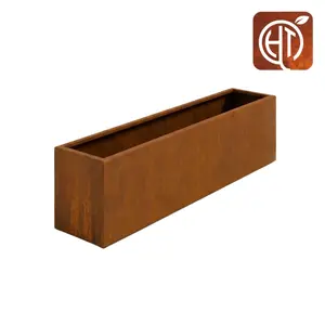 HTDesign (Eigen merk) Cortenstaal plantenbak 300x40x80cm - Zonder bodem