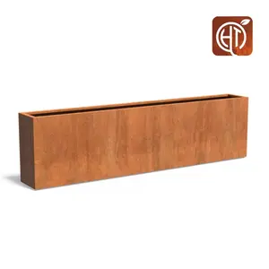 HTDesign (Eigen merk) Cortenstaal plantenbak 300x40x80cm - Zonder bodem