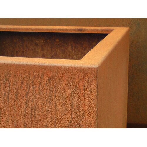 HTDesign (Eigen merk) Cortenstaal plantenbak 200x100x50cm - Zonder bodem - HTDesign