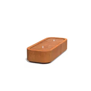 Cortenstaal watertafel premium 200x80x40cm